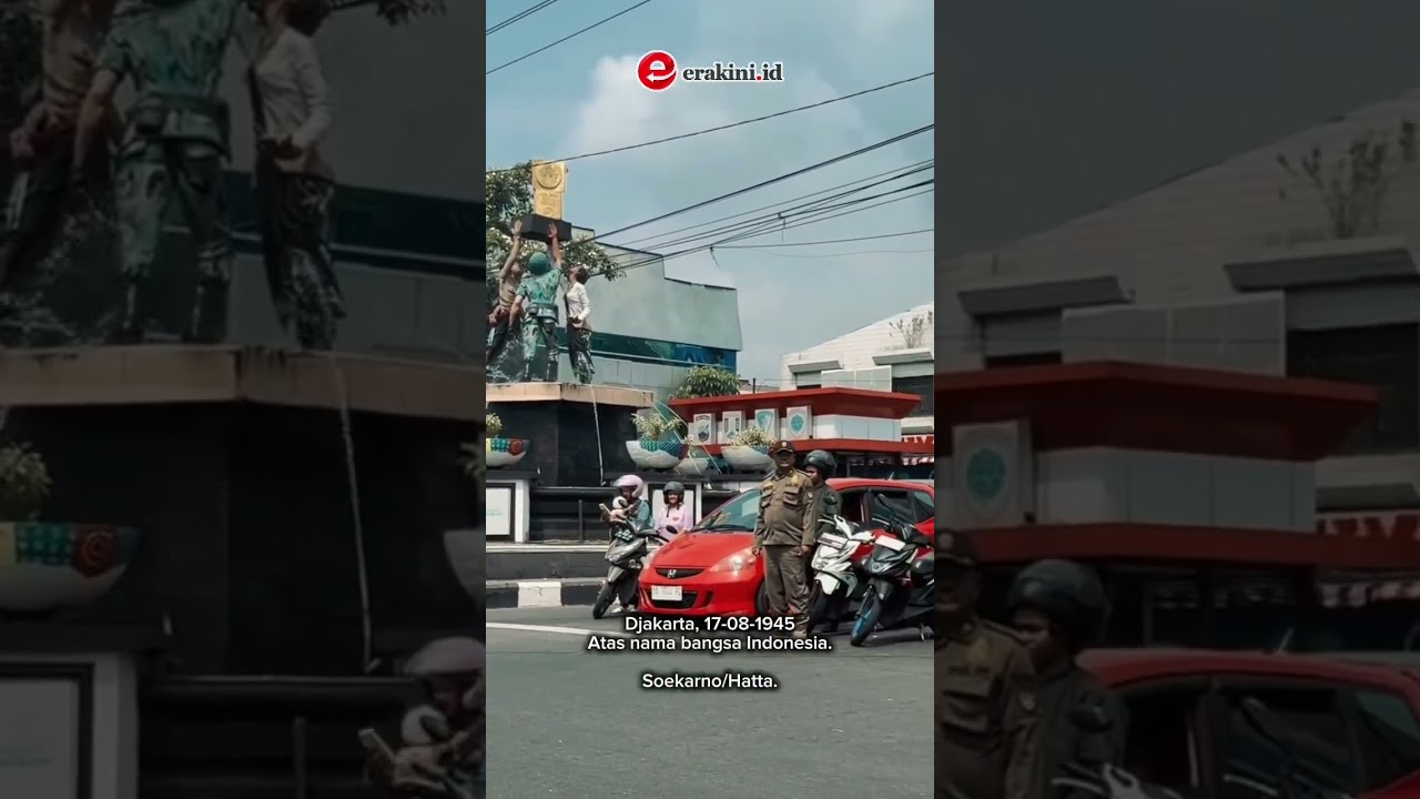Detik-detik Proklamasi di Jalan Raya