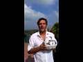 Marco Negri donated his 5 goals match ball to help.