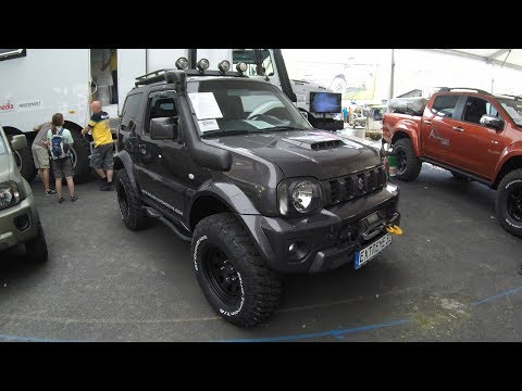 Suzuki Jimny extreme series 32 offroad 4x4 SUV tuning show car auto walkaround and interior V0292