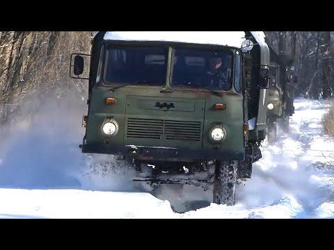 3x Robur Lo der NVA- Aktion im Schnee