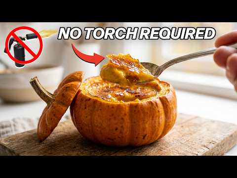 Mini Pumpkin Crème Brûlée