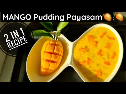 MANGO Pudding PAYASAM🥭 ONLY 5 Ingredients മാംഗോ പുഡ്ഡിംഗ് പായസം| Quick & EASY Dessert| DPF❤ep:43