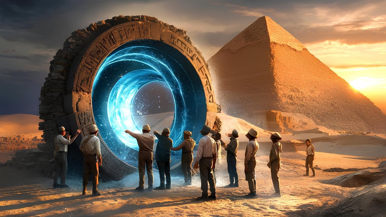 Archaeologists discover a 30-meter ring that can transport people to another world