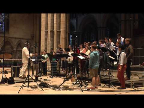 Leighton Crucifixus Recording Session — Lincoln Cathedral
