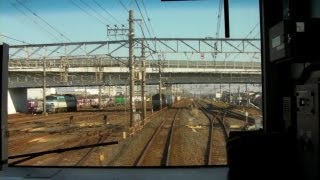 preview picture of video '武蔵野線・前面展望 南越谷駅から越谷レイクタウン駅 Train front view(JR East)'