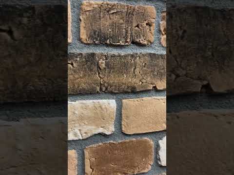 Миниатюра изображения товара Декоративный камень бетонный Petra Скандинавский кирпич 10П2 (охра/белый/серый)