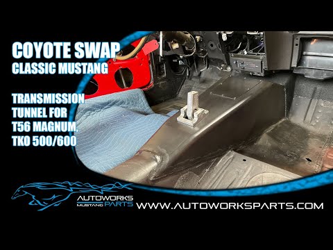 Autoworks Parts easy way of fitting a T56 Magnum 6 speed transmission into a classic Mustang