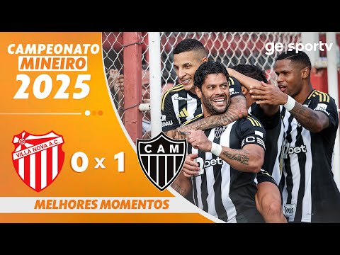 Gols e lances de Vila Nova-MG x Atlético Mineiro