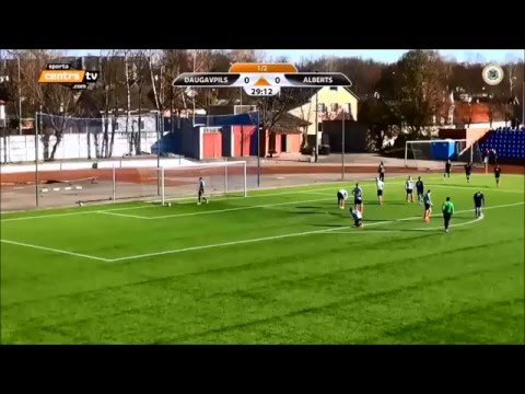 Aleksandrs Guzlajevs vs. JDFS Alberts | Final Latvian League U-19 | 23.10.2014