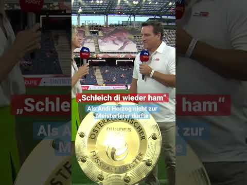 "Schleich di wieder ham!" • Keine MEISTERFEIER 🏆❌ für Andi Herzog