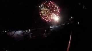 niagara fire works(ナイアガラの滝の花火)