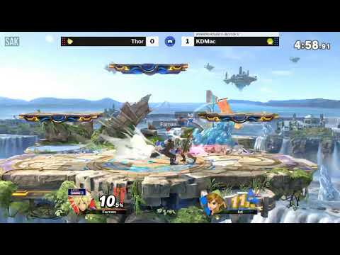 The Smash Lab 200 Winners Round 3 - Thor (Cloud) vs KDmac35 (Link)