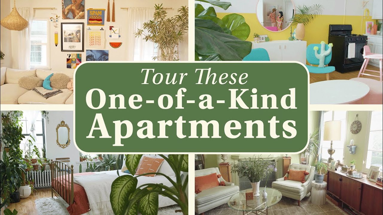 BINGE-WATCH: Tour One-of-a-Kind Apartments Full of Character & Personal Charm!
