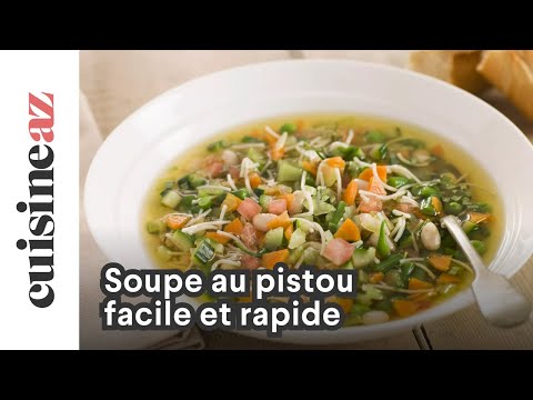 Soupe au pistou facile et rapide