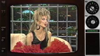 1986 - Joan Rivers Show - Stacey Q Brief Interview (October 17)