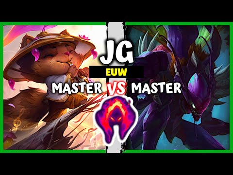 Master Teemo Jg vs Master Kha'zix - EUW Rank S11