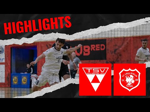 TSV Weilimdorf - FC Liria Berlin | HIGHLIGHTS | FUTSAL BUNDESLIGA