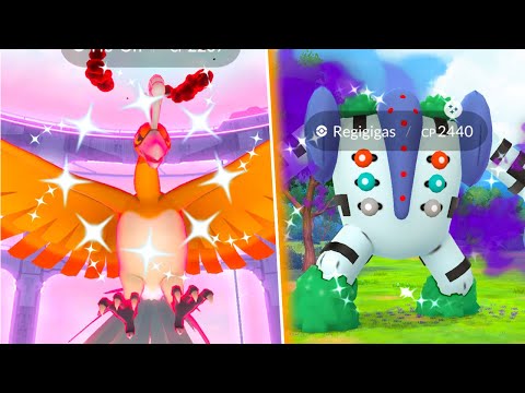 LAST DAY FOR SHINY DYNAMAX HO-OH IN POKEMON GO! Shadow Regigigas is BACK! #pokemongo
