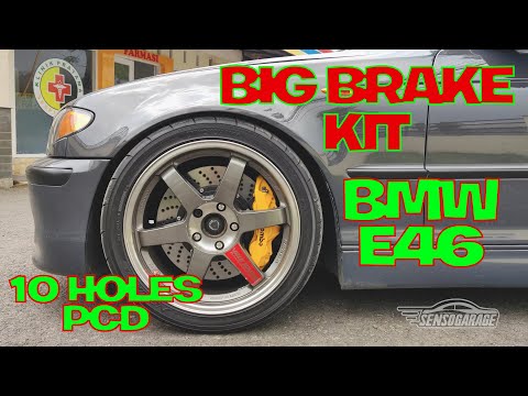 Upgrade Big Brake Kit (BBK) BMW E46, Brembo GT6 & GT4, Ganti Bearing Roda, dan Double PCD!!