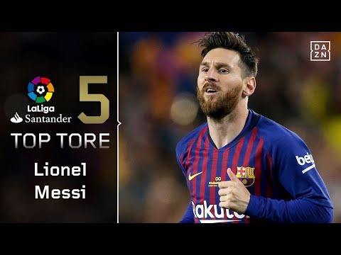 Top 5: Lionel Messis schönste Tore der Saison | Highlights | LaLiga | DAZN Top 5 Tore