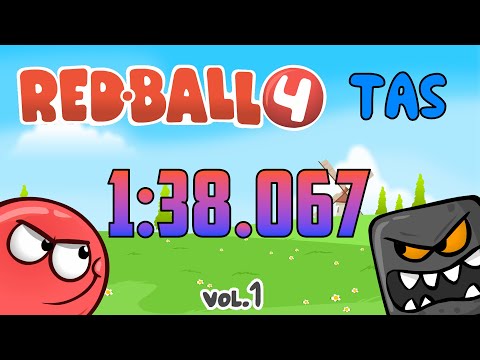 Red Ball 4 Volume 1 Any% TAS in 1:38.067