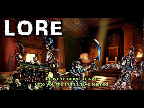 Grand Hierophant Khatep Lore Explained + Animated | Warhammer Fantasty