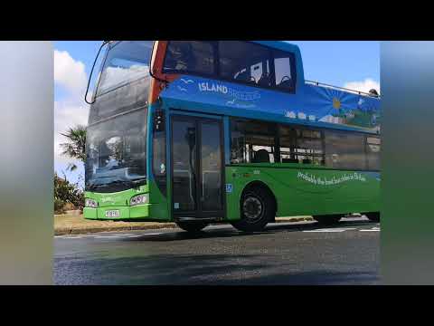 Southern vectis 1401 going round the roundabout at ryde Castle on the down breezer (TDB)