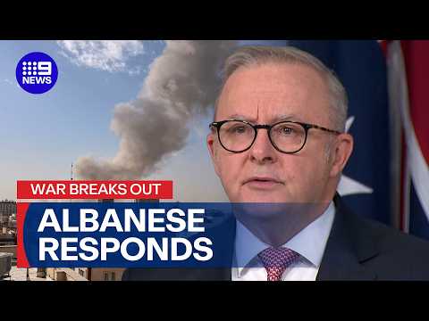 Albanese: Australia supports U.S. action against Iran | 9 News Australia
