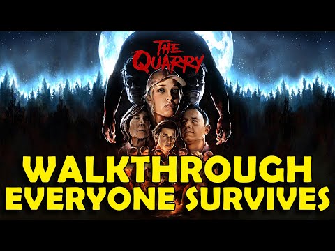 The Quarry Walkthrough (Best Ending) - Full Game