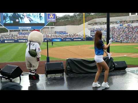 170715 2017 KBO 올스타전, 치어리더 공연 - Yes I Am(마마무)+또리