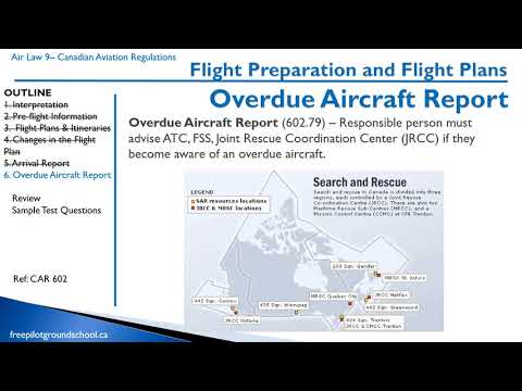 Flight Preparation and Flight Plans