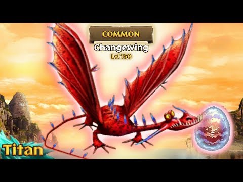 Changewing Max Level 150 Titan Mode | Dragons: Rise of Berk