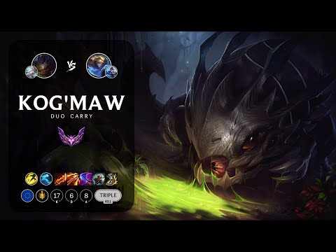 Kog'Maw ADC vs Ezreal - EUW Master Patch 13.3