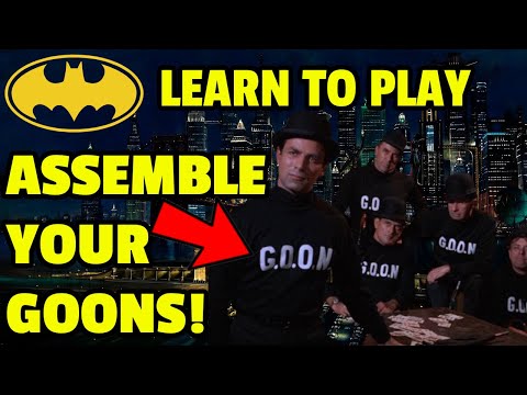 Forming a Crew - How to Play Batman Miniatures Game 3rd Edition