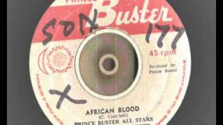 Raymond Harper - African Blood - Prince Buster Records - shuffle ska