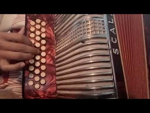 Como Tocar Tierra Violenta - Santa Estilo - Acordeon de Sol 🎹🎧