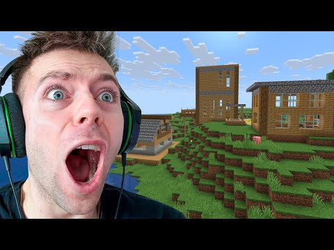 Bygger mit hus i vores Minecraft By
