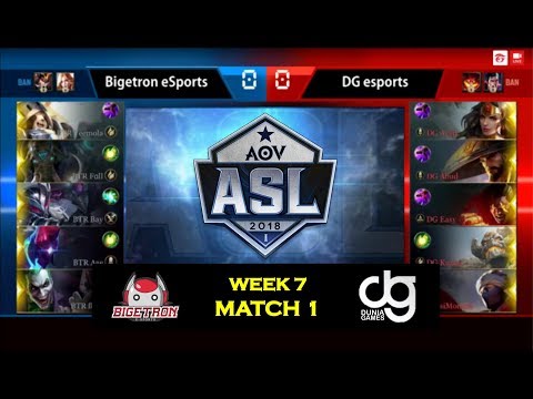 ASL 2018 Season 1 Week 7 - BIGETRON ESPORT VS DG ESPORT (Match 1)