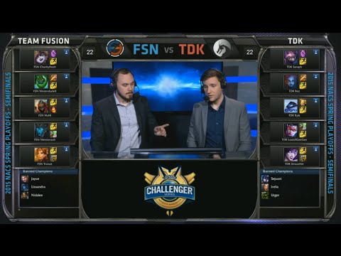 NA CS TDK vs FSN Game 3 (NA CS Spring Playoffs Semifinals 2015)