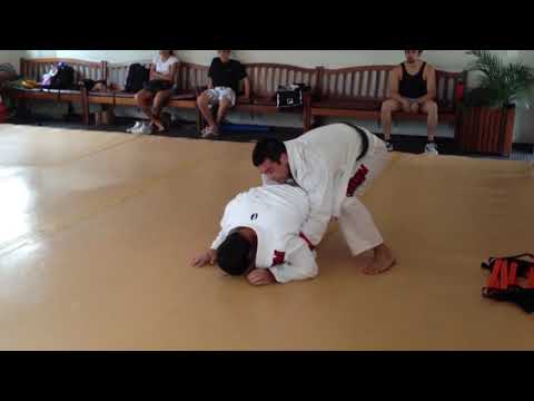 Lyoto and Chinzo Machida Training Jiu-Jitsu