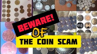 Beware of the old coins scam. Scammers pretend they want to buy Mandela R5 coins Facebook.