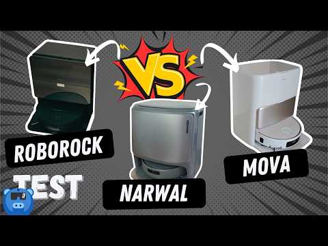 Bitwa robotów sprzątających ⚔️ Mova vs Roborock vs Narwal