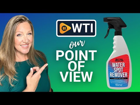 Boat Cleaner Water Spot Remover - WTI product video review
