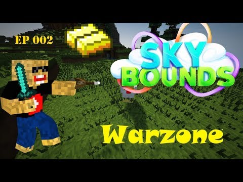 GETTING AN IMMORTAL SHARD-Warzone episode(Minecraft Skybounds ep 2)