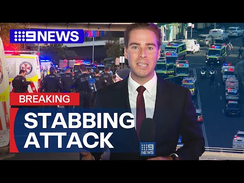 Six people killed, attacker shot dead in Bondi Junction stabbing attack | 9 News Australia