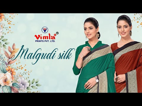 Uniform Saree | Malgudi SIlk | Latest Uniform Saree Design | Vimla Prints