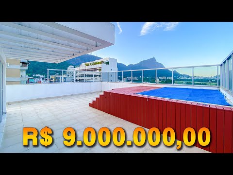 HIGH-END LUXURY PENTHOUSE IN GÁVEA WITH 3 SUITES AND 291M² FOR SALE!! | MULLER IMOVEIS RJ