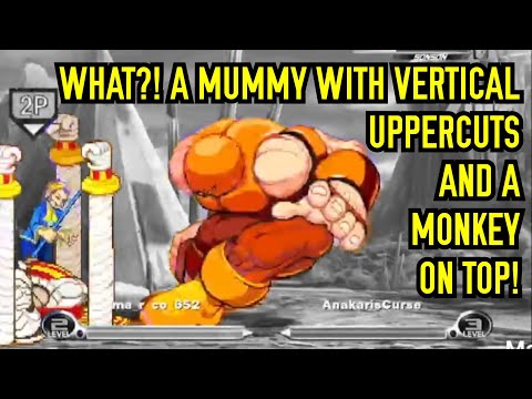 MVC2: Anakaris One-Character-Victory (OCV) vs Mid-Tier Pillar Team! (Stream Highlights#157)