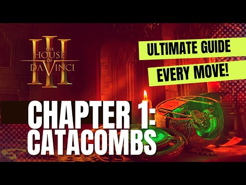 House Of Da Vinci 3  FULL WALKTHROUGH Chapter 1 Catacombs