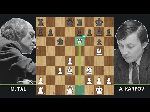 Tal’s Brilliancy • Mikhail Tal vs Anatoly Karpov • Brussels - Belgium, 1987